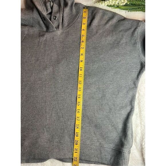 Rails Murray Hooded Waffle Long Sleeve Top (XL) - Picture 6 of 8